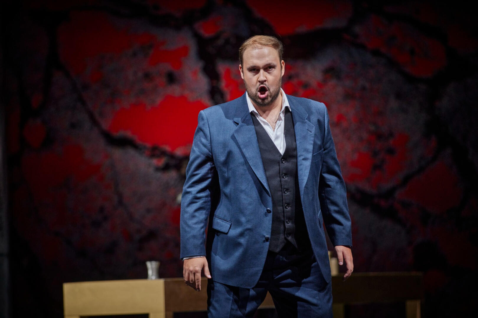 Matthias Lika am 1. Juni in der Wieskirche