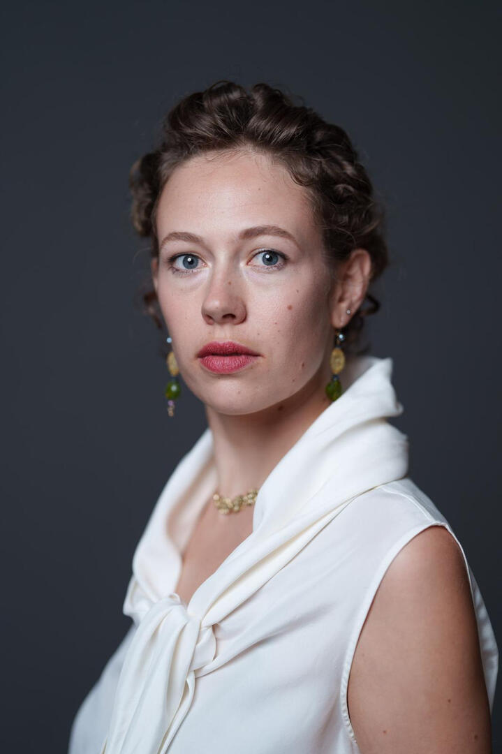 Luoise Lotte Edler am 20. Juli in der Wieskirche