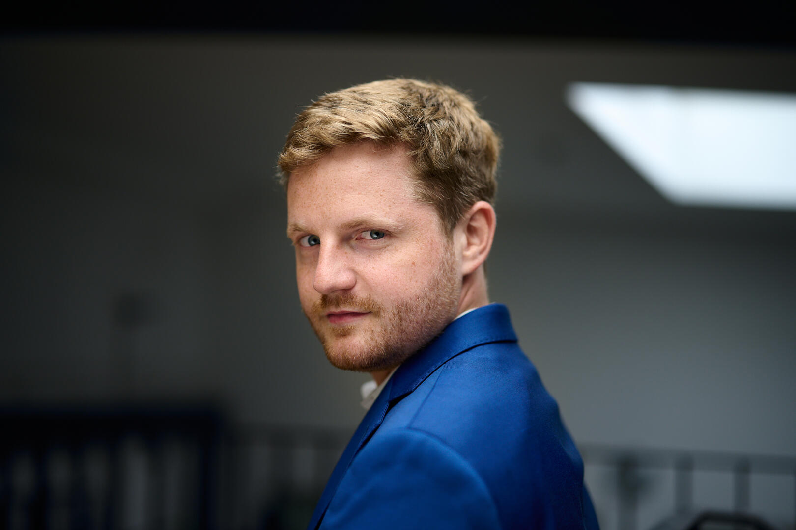 Julian Habermann am 20. Juli in der Wieskirche