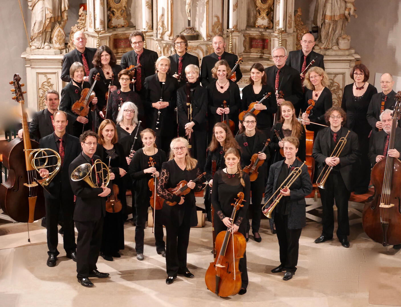Barockorchester La Banda am 1. Juni in der Wieskirche